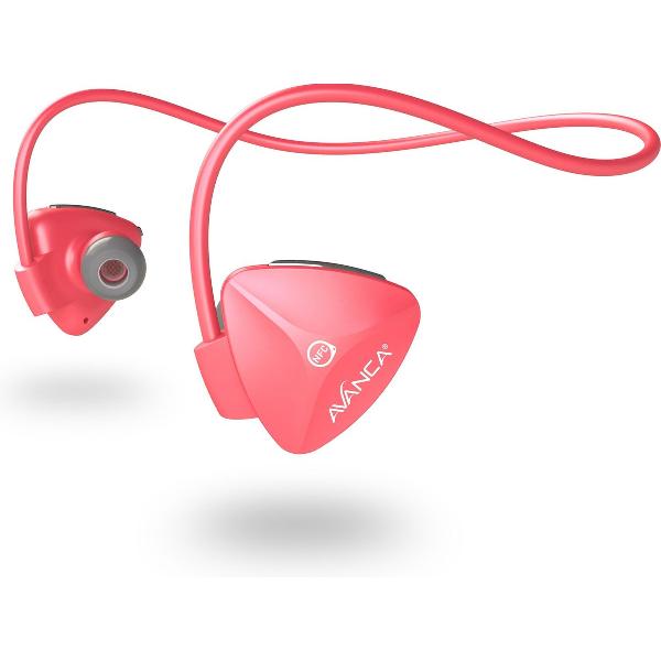 Avanca D1 In-Ear Bluetooth Sport Koptelefoon - Draadloze Oordopjes - Waterproof - Roze