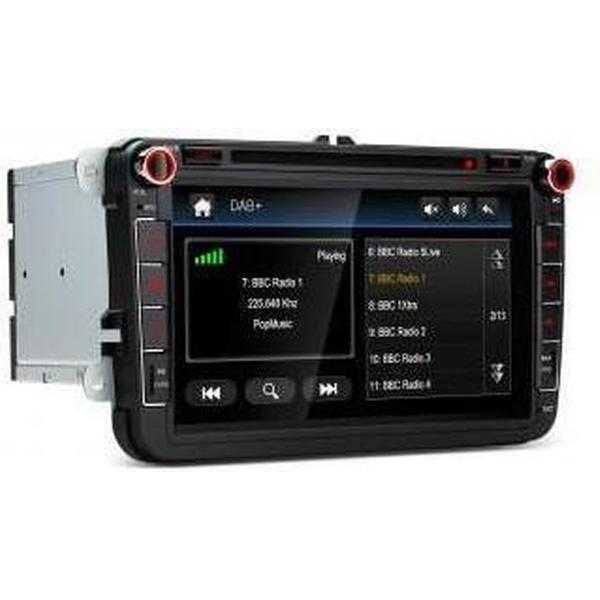 Volkswagen / SKODA / SEAT 8 HD Digital Touch Screen Ingebouwde DAB + Tuner