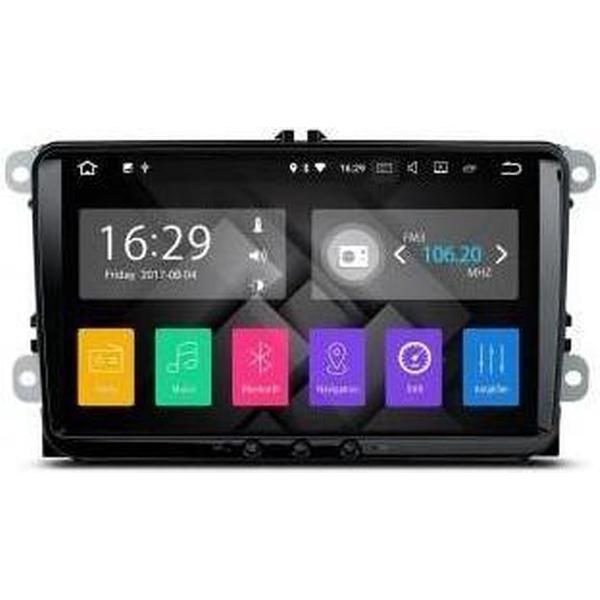 VW | Seat | Skoda 9 HD Quad-Core 16GB + DDR3 2G RAM Android 7.1 Digitale Touchscreen HDMI Car DVD-speler Aangepaste Fit