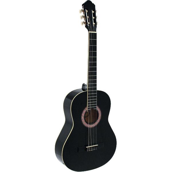 DIMAVERY AC-303 klassieke gitaar, zwart