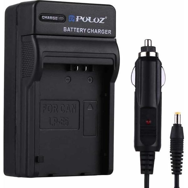 PULUZ Digitale camera Batterij-oplader voor Canon LP-E5 Batterij