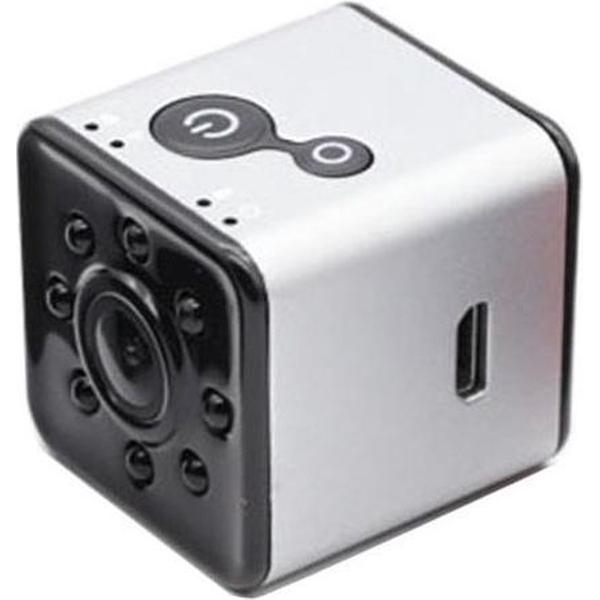 SQ13 Ultra-Mini DV Pocket WiFi 1080P 30fps digitale videorecorder Camera Camcorder met 30m waterdichte behuizing, ondersteuning IR nachtzicht (zilver)