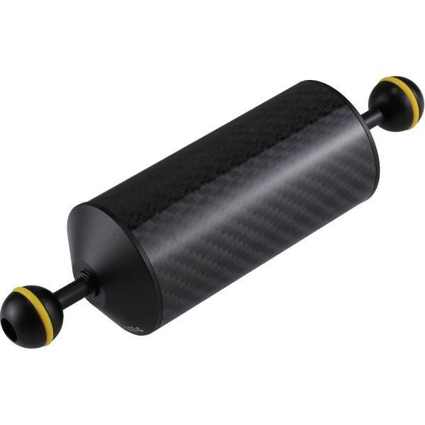 PULUZ 8,86 inch 22,5 cm lengte 60 mm diameter dubbele ballen koolstofvezel drijvende arm, bal diameter: 25 mm, drijfvermogen: 300 g