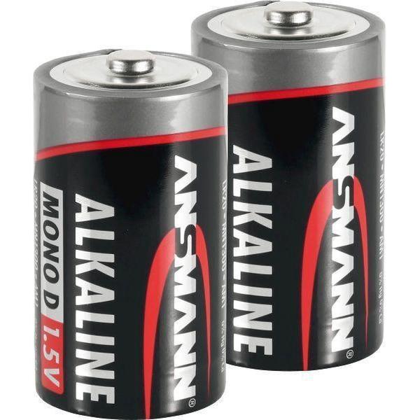 Ansmann 2er Mono D Red - battery