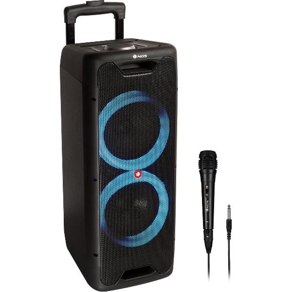 NGS Wild Jungle 1 200 W Draadloze stereoluidspreker Zwart