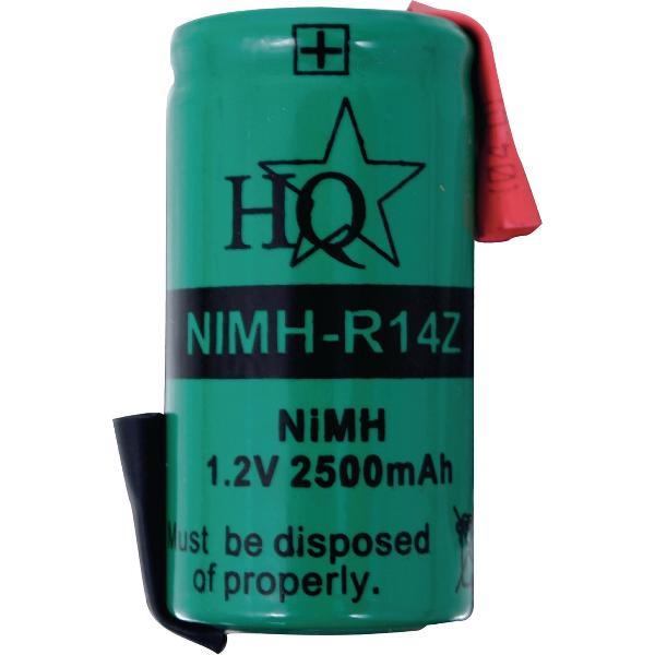 Fixapart NIMH-R14Z Nikkel Metaal Hydride 2500mAh 1.2V oplaadbare batterij/accu