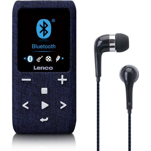 Lenco Xemio-861 MP3-speler met bluetooth - Blauw