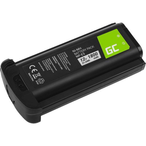 Batterij NP-E3 NPE3 Voor Canon EOS-1D Mark II, Canon EOS-1Ds Mark II 12V 1800mAh