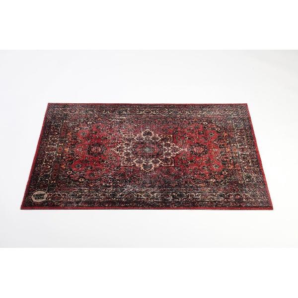 DRUMnBASE vintage persian 130x90 original red - Drumtapijt, kleur: origineel rood