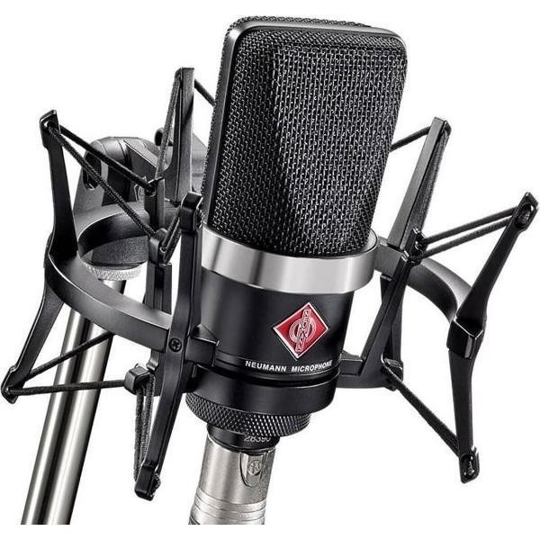 Neumann TLM 102 mt studio set - zwart - Studiomicrofoon (groot membraam), incl. EA 4 bk shockmount, zwart