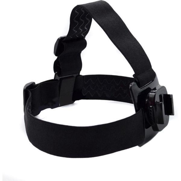 Shop4 - GoPro Max Hoofdband - met Roterende Cam-aansluiting Zwart