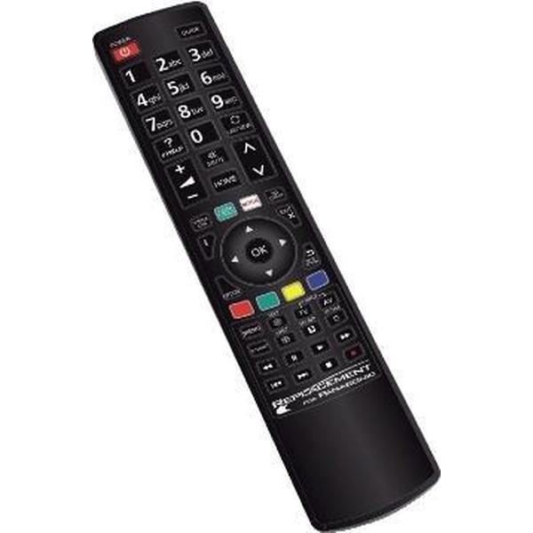 RESERVE AFSTANDSBEDIENING COMPATIBEL MET ALLE PANASONIC TV'S