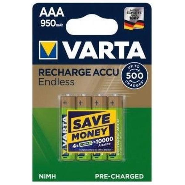 Varta Endless AAA 950mAh Rechargeable battery Nikkel-Metaalhydride (NiMH)