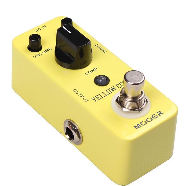 Yellow Comp Optical Compressor pedaal