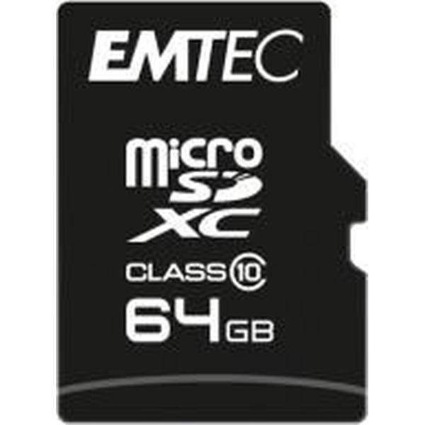 Emtec Micro SDHC ECMSDM64GXC10CG flashgeheugen 64 GB MicroSDHC Klasse 10