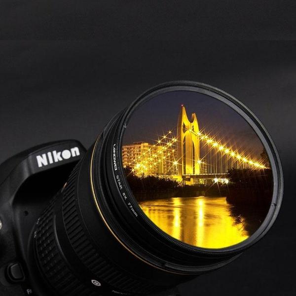 55mm Star Filter (Sterfilter 6 star) Langwei camera lens