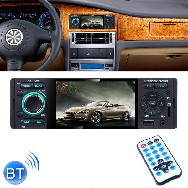 JSD-3001 HD 4.1 inch Single Din Capacitief Touchscreen Autoradio Radio MP5 Audiospeler FM