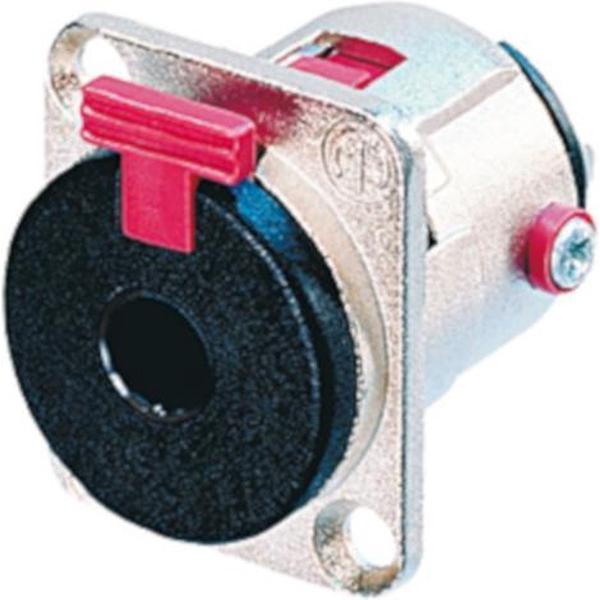 NEUTRIK - JACK PLUG CONNECTOR, 3-POLIG VROUWELIJK, VERZILVERD, VERNIKKELD, D-FORMAAT (NJ3FP6C)