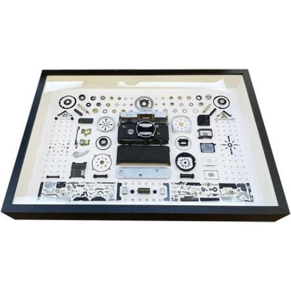 Niet-werkend display Mechanische 3D-filmcamera Rechthoek Fotolijstmontage Demonteer specimenframe, Model: stijl 7, levering van willekeurig cameramodel