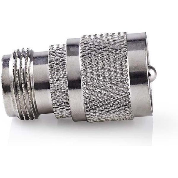 Nedis CSGP43942ME Satelliet- En Antenne-adapter Pl259 Male - N Female 10 Stuks Metaal