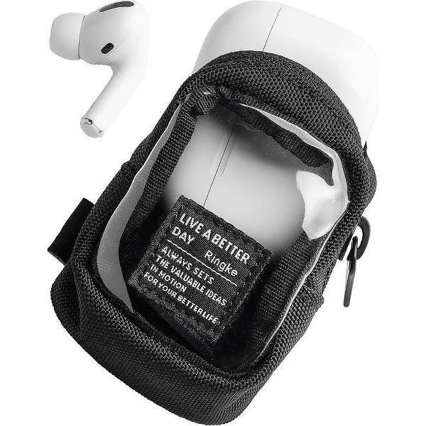 Ringke Mini Pouch Rugzak AirPods en Airpods Pro Insteek Hoesje Clear