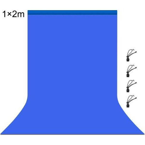PULUZ 1m x 2m Fotografie Achtergrond 120g Dikte Fotostudio Achtergrond Doek Achtergrond (Blauw)
