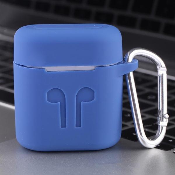 Draadloze koptelefoon Oplaaddoos Siliconen beschermhoes voor Huawei Honor FlyPods / FreeBuds 2 (saffierblauw)