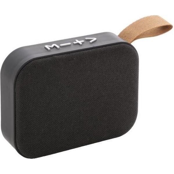 Xd Collection Speaker Fabric Bluetooth Abs 11,5 Cm Zwart 2-delig