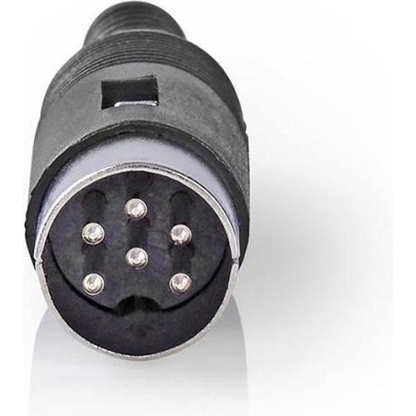 Nedis CVVC01915ME Bnc-chassisbevestiging Bnc Female Rond 25 Stuks Metaal