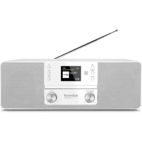 Technisat Digitradio 370 CD IR, DAB+, FM, internetradio en CD - wit