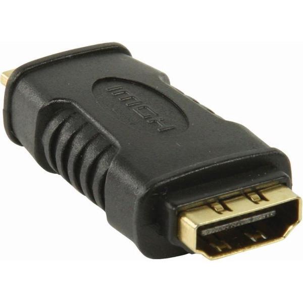 HDMI™-Adapter | HDMI™-miniconnector - HDMI™ Female | Zwart