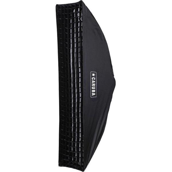 Caruba D147601 fotostudioreflektor Rechthoekig Zwart, Zilver