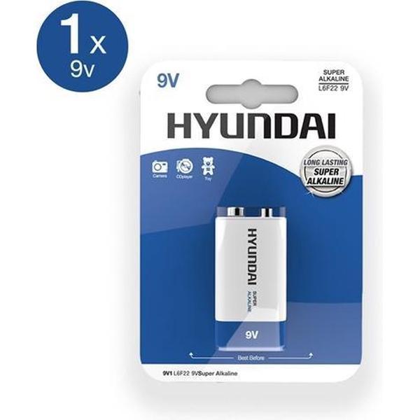 Hyundai - Super Alkaline 9V Batterij