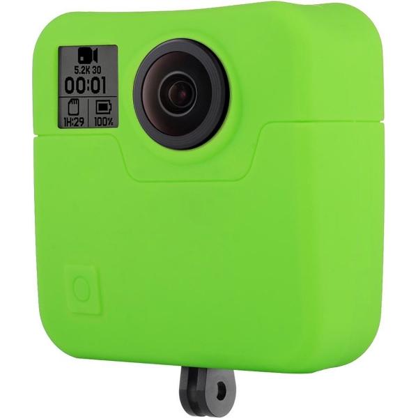 PULUZ voor GoPro Fusion siliconen beschermhoes (groen)