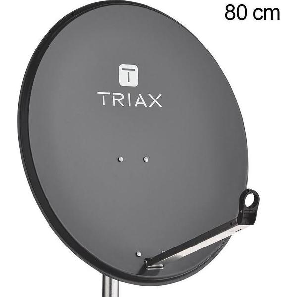 Triax TDS 80CM Schotel antraciet