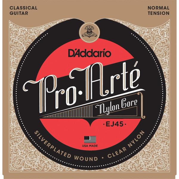 D'Addario EJ45 Normal Tension Pro Arte Classical Guitar Strings