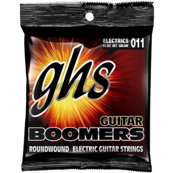 E-Git.snaren 11-53 Boomers nikkel Plated roundwound