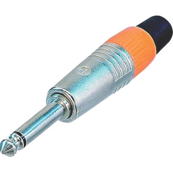 Neutrik Monoconnector 6.35 mm Male Zilver NTR-NP2C