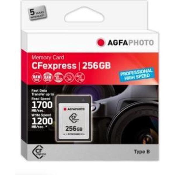 AgfaPhoto CFexpress Professional flashgeheugen 256 GB NAND