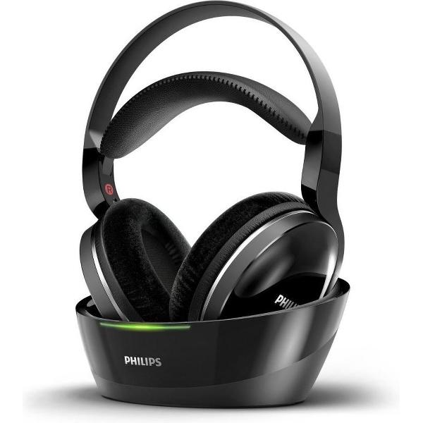 Philips SHD8850/12 - Over-Ear Koptelefoon Met Zendstation - Zwart