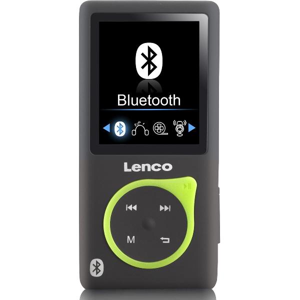 Lenco XEMIO-768 Lime - MP3-Speler met Bluetooth inclusief 8GB micro SD en sport oordopjes - Lime