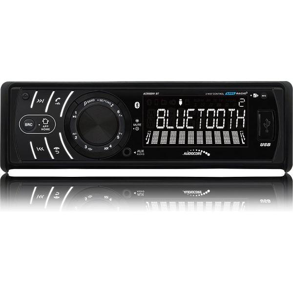 Radio Audiocore AC9800W met Handsfree Bellen Set AUX,SD,USB,BLUETOOTH
