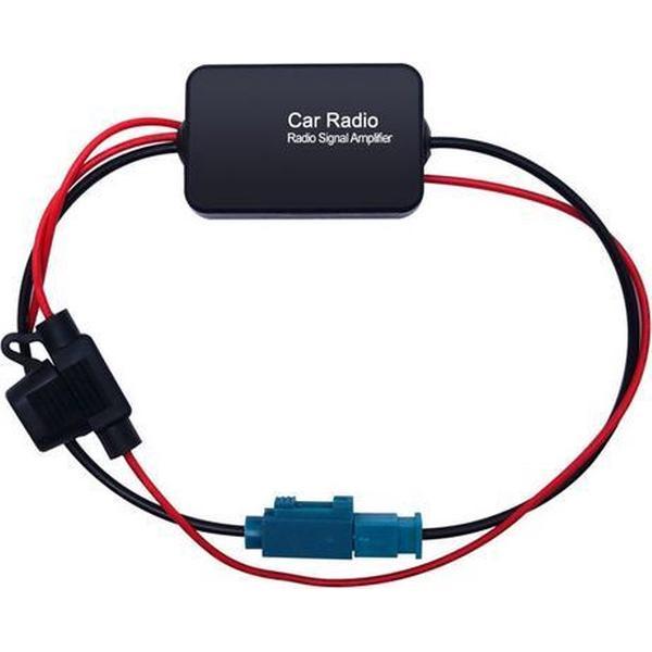 FAKRA radio signaal versterker met eigen 12V voeding / HaverCo