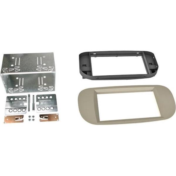 2-DIN paneel Fiat 500 06/2007- Beige