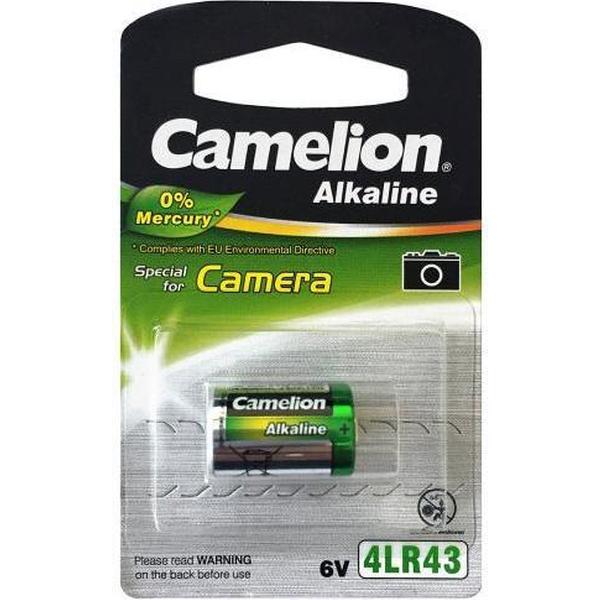 Camelion Plus Alkaline 4LR43 PX27A 6V 0% Mecury blister 1