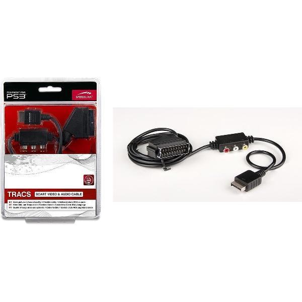 Speedlink: Tracs Scart Video & Audio Cable - zwart