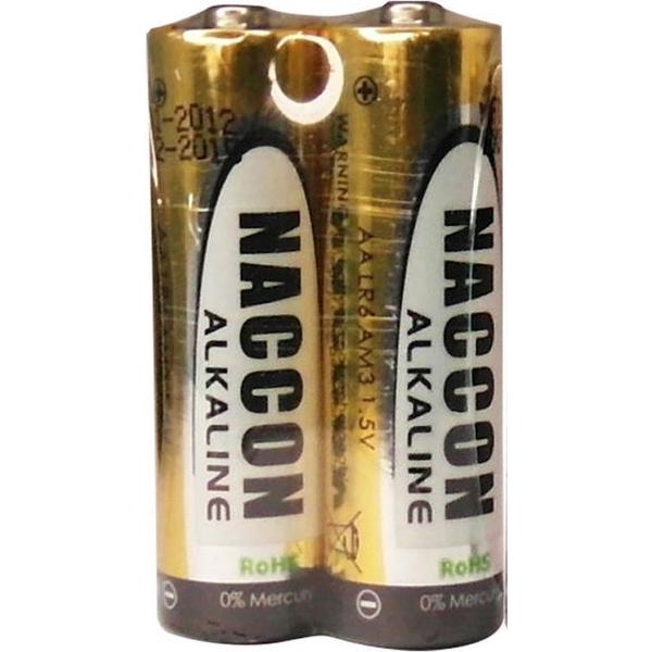 Naccon Alkaline LR6 Battery AA - 2 pack