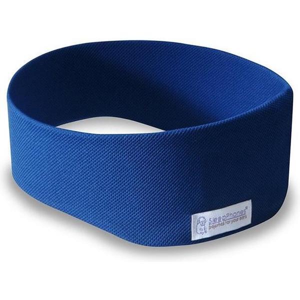 SleepPhones® Draadloos v7 Breeze Royal Blue/Donkerblauw - Medium