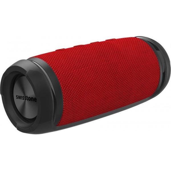 Swisstone Speaker Bx-320 Tws Bluetooth Aux 16 Cm Rood