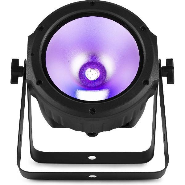 Blacklight - BeamZ COB30UV LED Par - LED blacklight lamp met 30W LED - Zwart